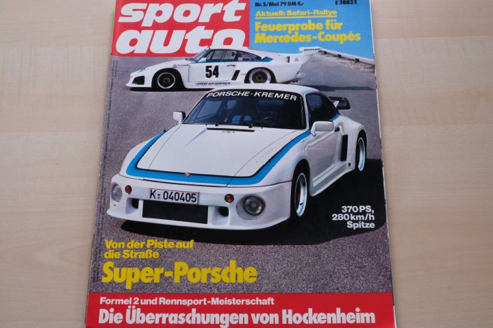 Deckblatt Sport Auto (05/1979)